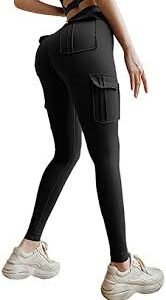 Glittriga Sportleggings för Kvinnor